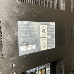 SONYテレビ・ジャンクの画像