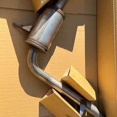 アルファード40 新車外し 純正マフラーの画像