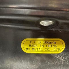 17インチ アルミホイール PCD100の画像