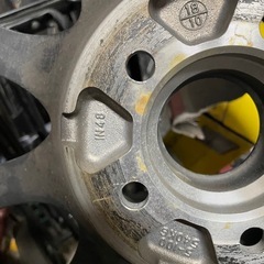 17インチ アルミホイール PCD100の画像