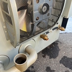 ☆激安品☆現状品☆コロナ　　ツインヒーター　FFストーブ　2017年製　燃焼テスト済みの画像