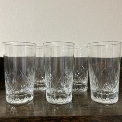 【無料】カットグラス5個の画像
