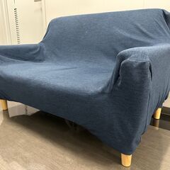 アイリスオーヤマ 北欧 2人掛けソファの画像