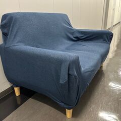 アイリスオーヤマ 北欧 2人掛けソファの画像