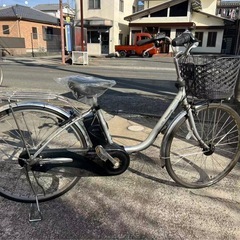 パナソニック電動自転車26２６インチの画像