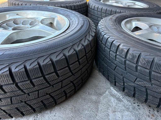 195/65R14スタッドレス+マルチアルミ5穴4本セット