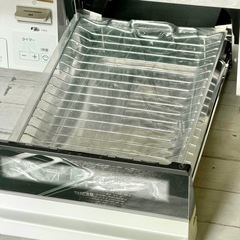 ココット付き❗️リンナイ『ラクシエファイン』都市ガステーブル 両面焼きグリルの画像