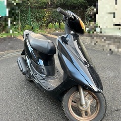 【即乗り可】ライブディオ AF34 ZX仕様 カスタム多々実働 ブラック 原付の画像