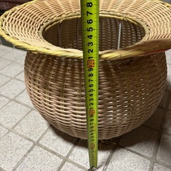 植木鉢　籠の画像