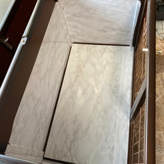 リホームしたペットゲージの画像