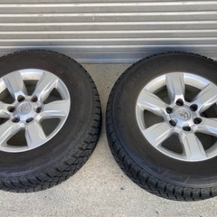 トヨタランドクルーザープラド  スタッドレスタイヤ　ホイルセットの画像