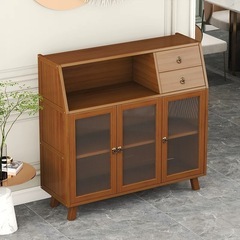 収納家具　キッチン収納　リビング家具　3開の画像