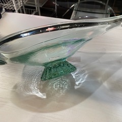 🟥半額セール対象🟥ガラス製　白鳥のボウル　の画像