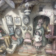 アントンピック　シャドーボックス（立体絵画）　の画像