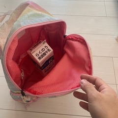 子供　ベビー　保育園　リュック　バックパック　登園バッグ　ラメ　ユニコーン　の画像