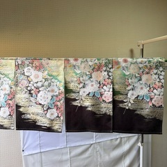 着物素材リメイク暖簾のれん！！の画像