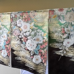 着物素材リメイク暖簾のれん！！の画像