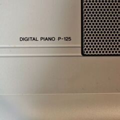 YAMAHA digital piano P-125 ヤマハ デジタルピアノの画像