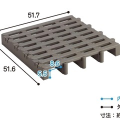 12月25日まで！組み合わせ すのこ   12個セットの画像