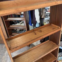 【無料！】木製の棚の画像