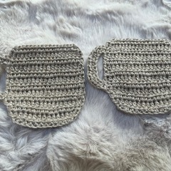 みんさー織コースターの画像