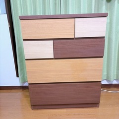 ニトリ　子供用たんすの画像