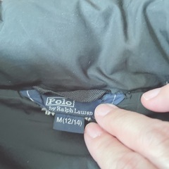 ラルフローレン ダウンジャケット 黒 160くらいの画像