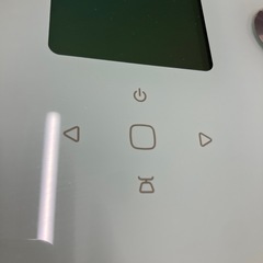 I2512-592 ELECOM 体重計 2019年製 通電確認済みの画像