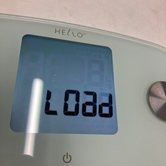 I2512-592 ELECOM 体重計 2019年製 通電確認済みの画像