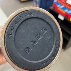 I2512-593 ステンレスボトル 水筒 シャンパンゴールド 約500ml 中古美品の画像