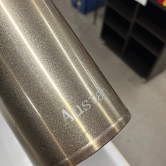 I2512-593 ステンレスボトル 水筒 シャンパンゴールド 約500ml 中古美品の画像