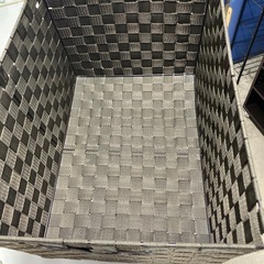 I2512-594 収納ボックス ブラウン 中古の画像