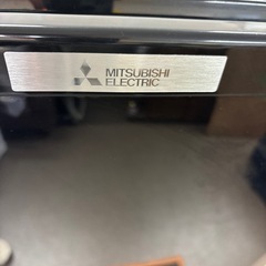 三菱MITSUBISHI冷蔵庫ブラックの画像