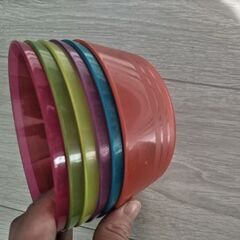 IKEA イケア　食器　プレート　6色セット　お菓子入れなどにの画像