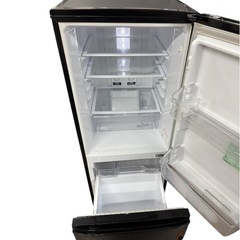 三菱MITSUBISHI冷蔵庫ブラックの画像