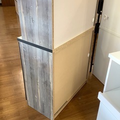 土井インテリヤ工業  2枚扉レンジボード【トレファク 川越店】の画像