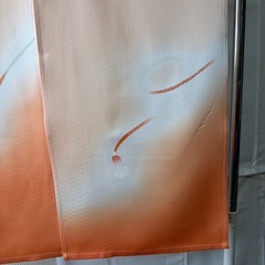 着物訪問着リメイク暖簾のれんお部屋のおしゃのオシャレの画像