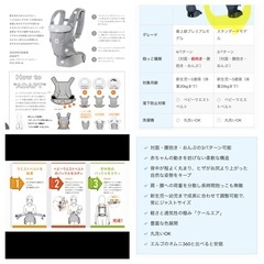 抱っこ紐 エルゴベビーアダプト 毛布 カバー  動物柄　洗濯済み 新生児
の画像