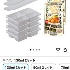 小分けトレー　3個の画像