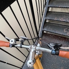 自転車 20インチ 7段変速 アルミフレームの画像