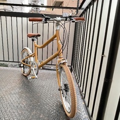 自転車 20インチ 7段変速 アルミフレームの画像