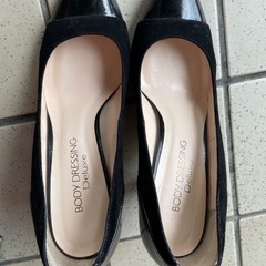 ⭐️ボディードレッシーハイヒール黒23⭐️の画像