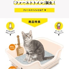 獣医師開発猫トイレの画像