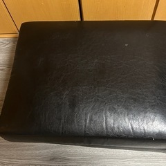 1人ソファー　合皮の画像