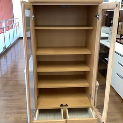 2枚扉食器棚【トレファク 川越店】の画像