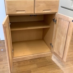 2枚扉食器棚【トレファク 川越店】の画像