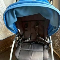 バガブービー　ベビーカー　青の画像