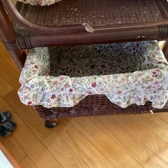 籐　ハンガーの画像