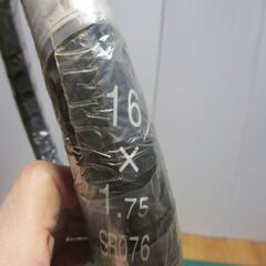 【未開封】16インチ 16×1.75 タイヤ交換セット（チューブ/リムテープ付）の画像