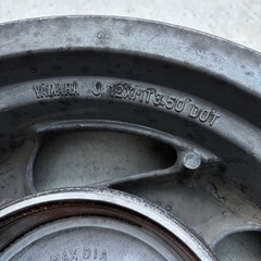 バイク　ホイール　12インチ　ビックスクーターの画像